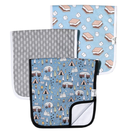Copper Pearl Burp Cloths