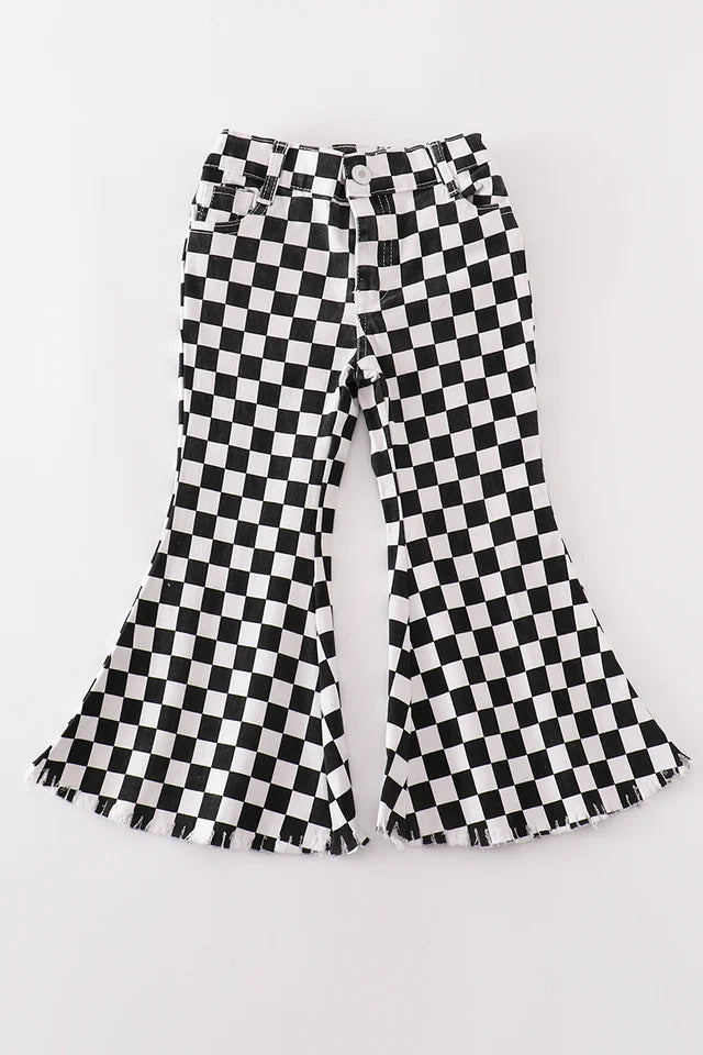 Black Checkered Bells