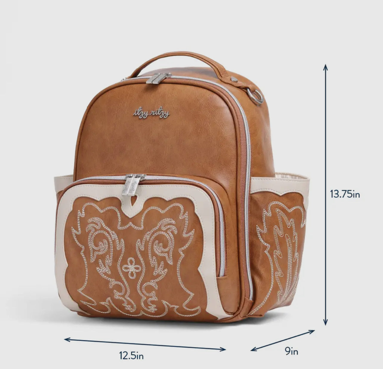 Itzy Ritzy Nash Saddle Itzy Mini Plus Diaper Bag