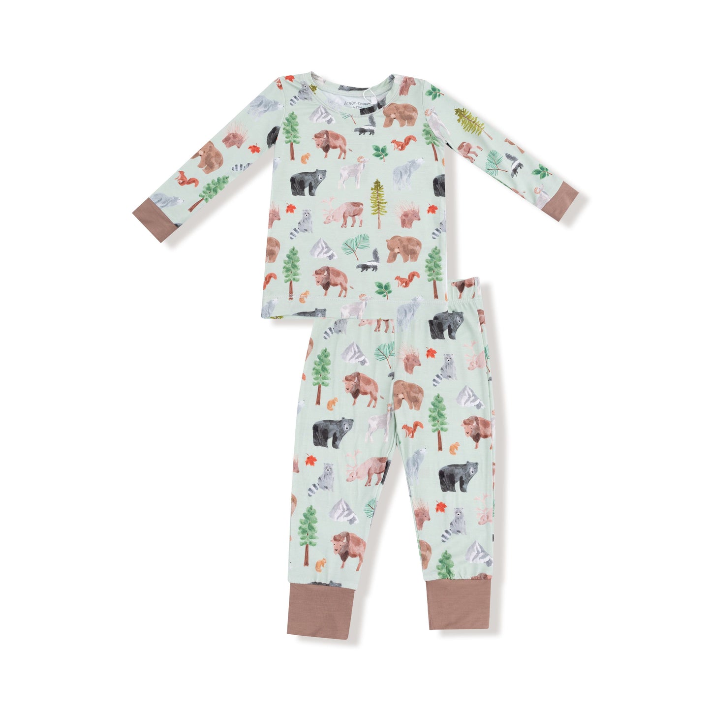 Angel Dear American Woodland Animals L/S Loungewear Set