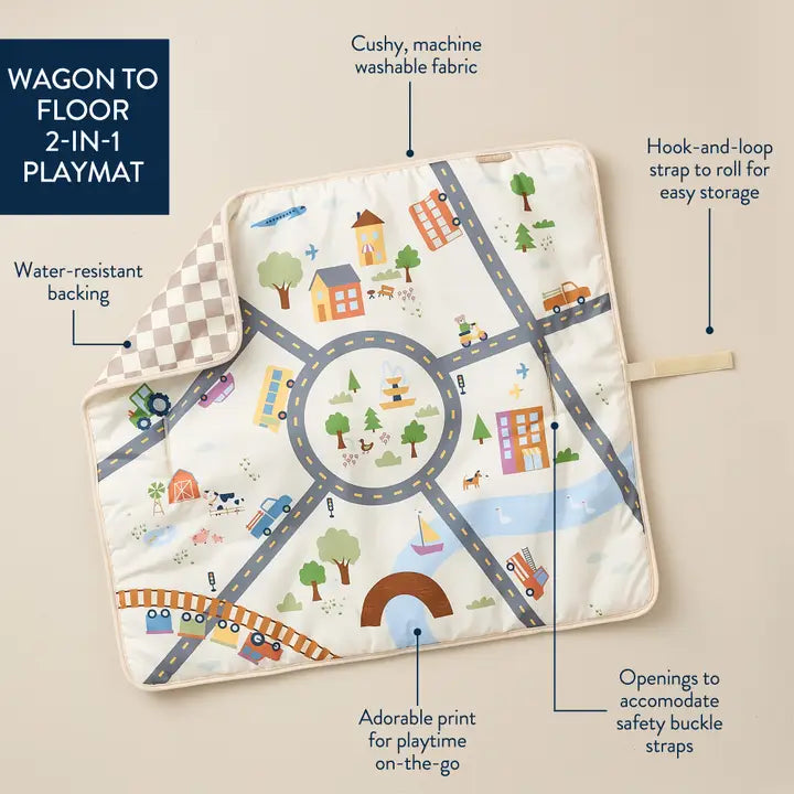 Itzy Ritzy Wagon Play Mat