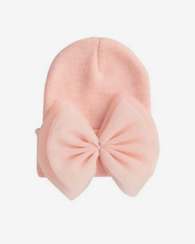 Mudpie Baby Bow Knit Hat