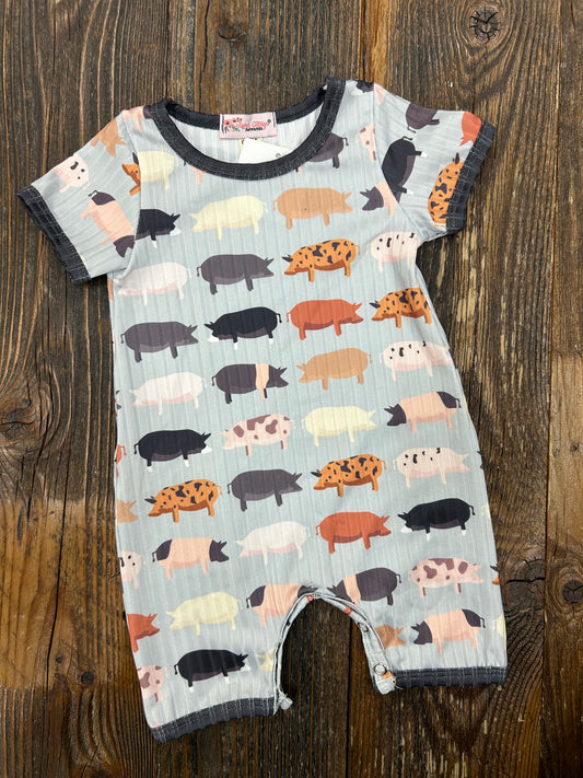 Bacon Boy Romper