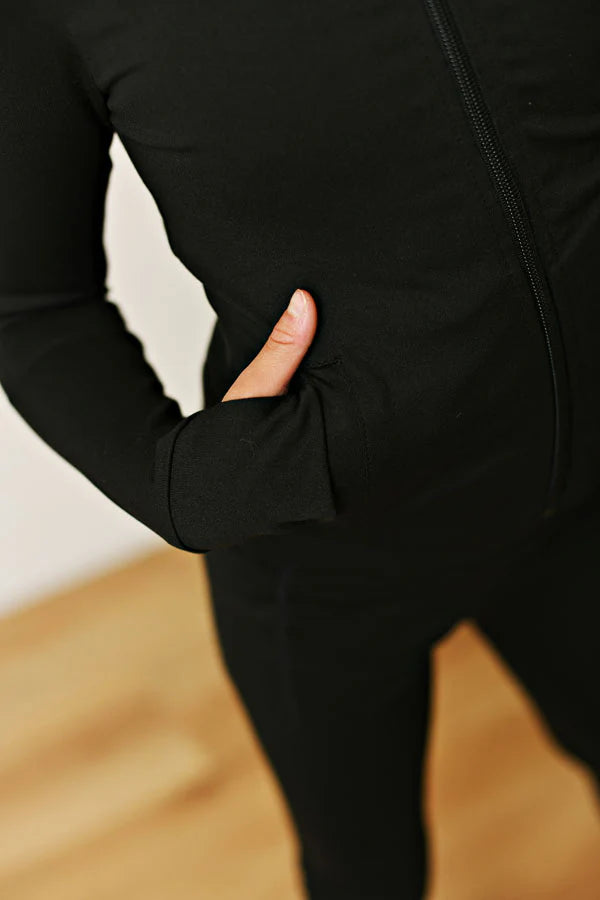 Swoon Active Black Jacket