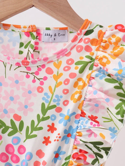 Summer Floral Romper