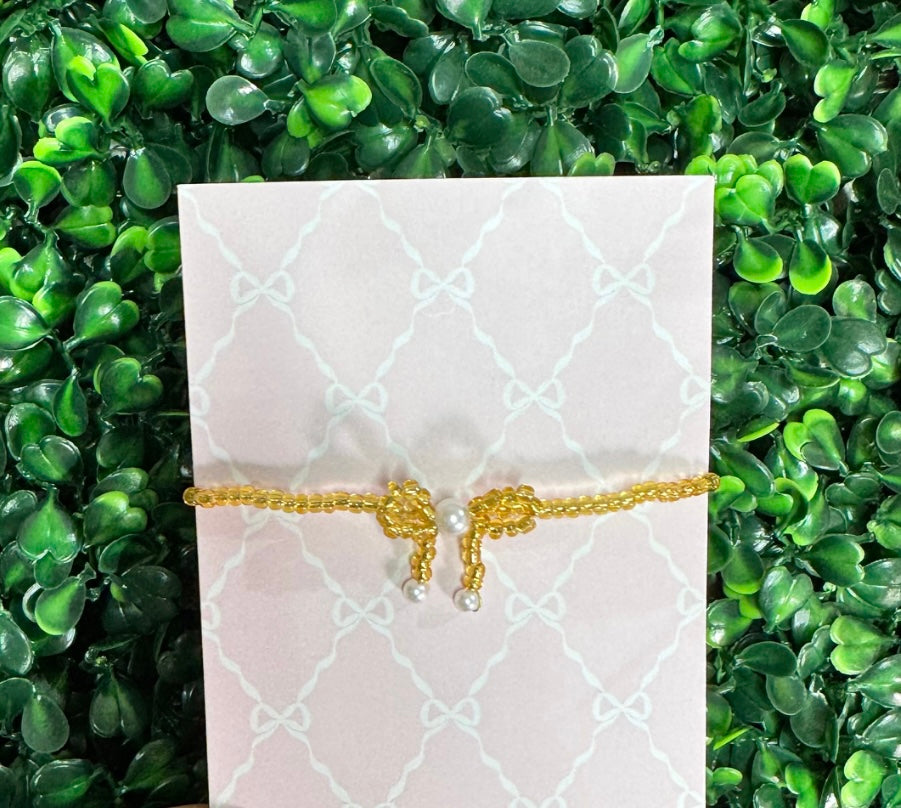 Coquette Bow Bracelet