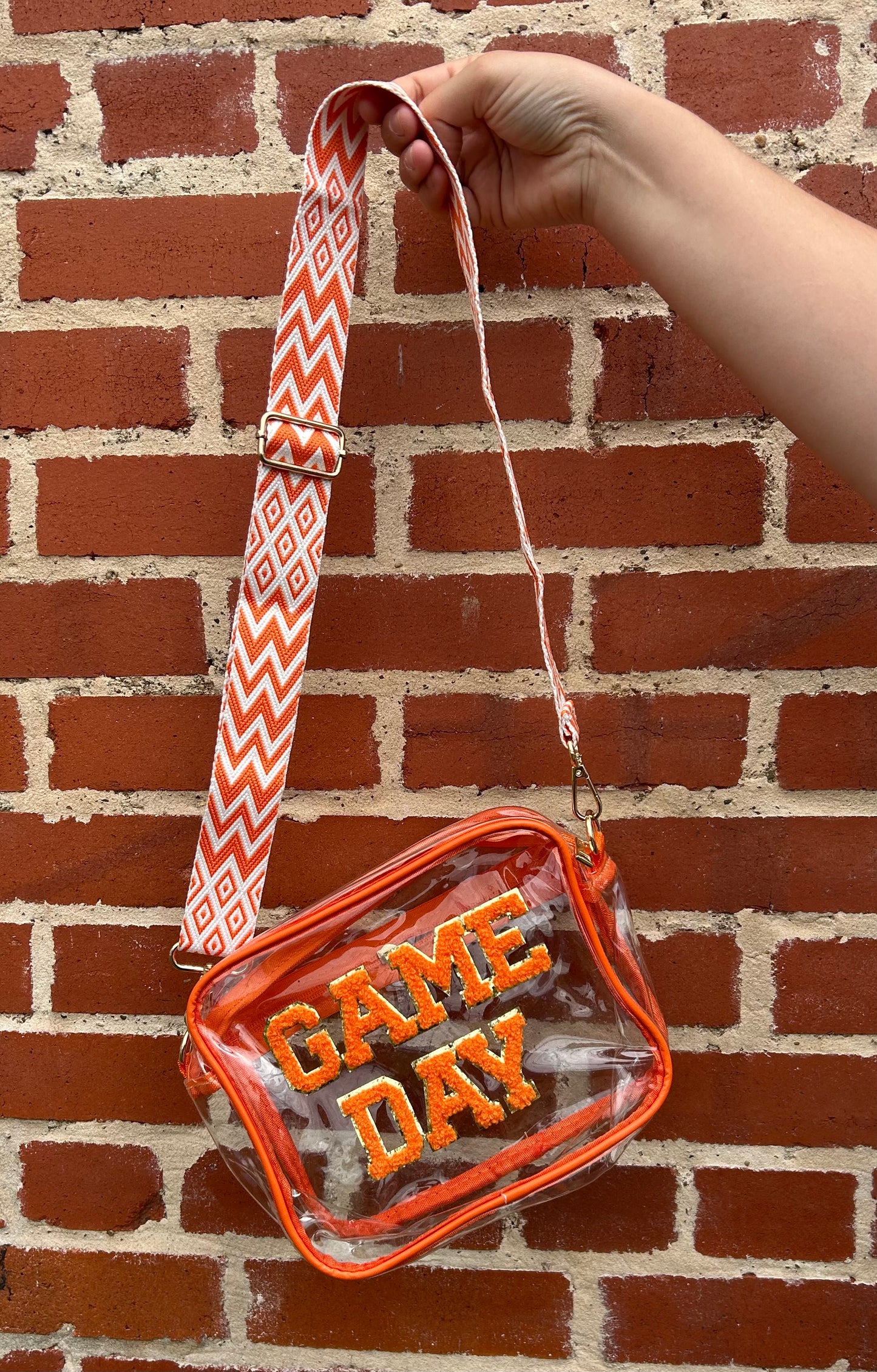 Clear Game Day Crossbody