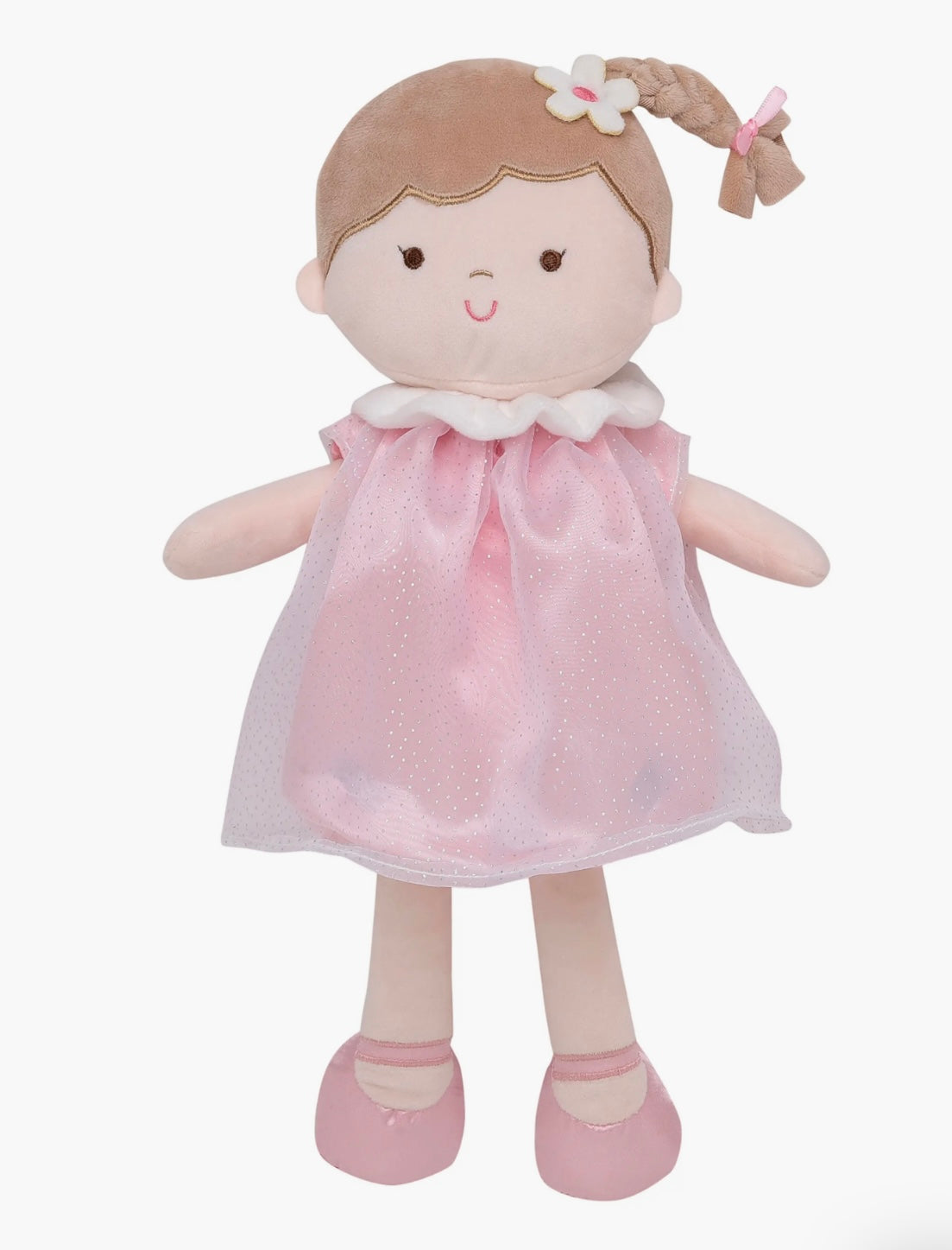 Little Me Organza Doll with Pink Dress