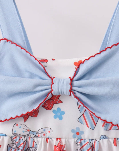RWB Bow Dress