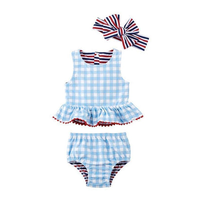 MP Striped Reversible Swim Set
