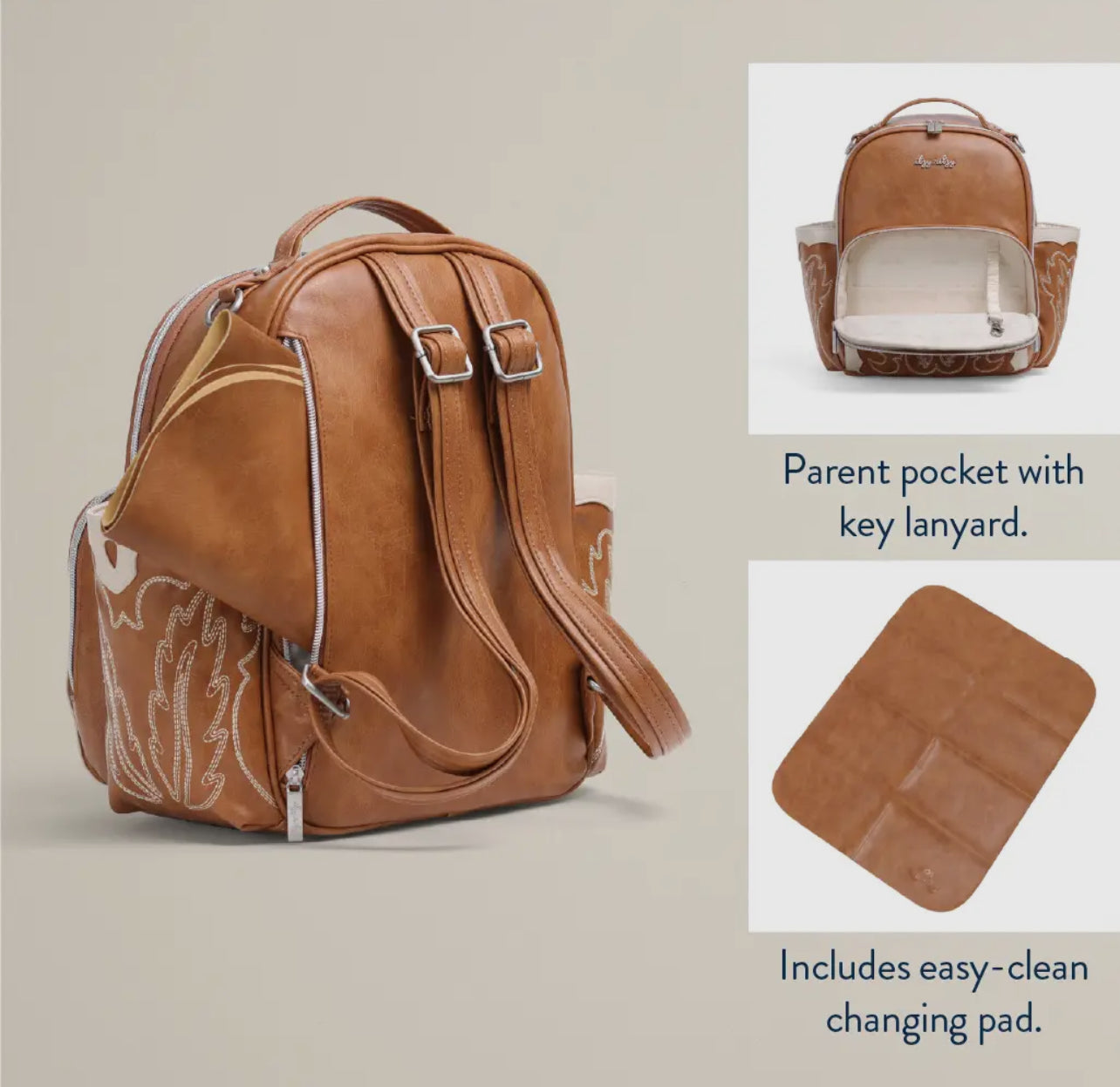 Itzy Ritzy Nash Saddle Itzy Mini Plus Diaper Bag