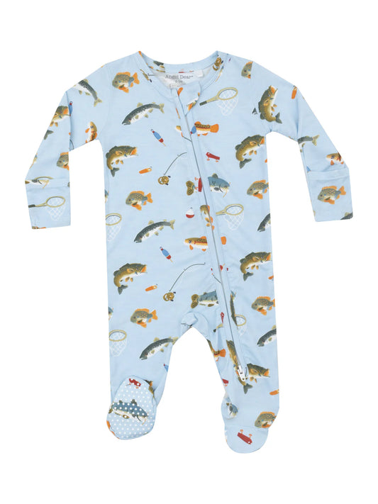 Angel Dear Fishing 2 Way Zipper Footie