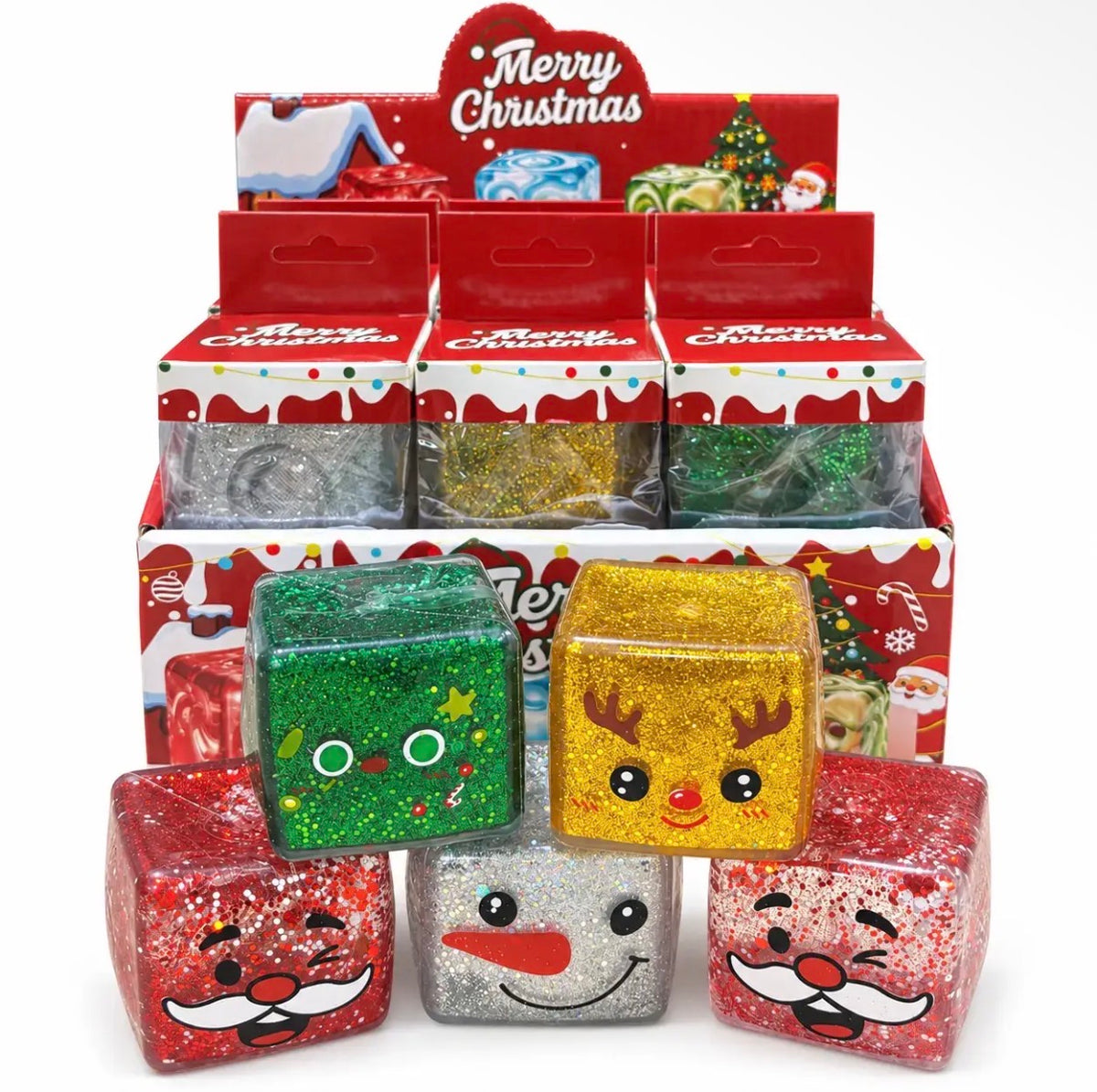 Christmas Character Cube Squishy