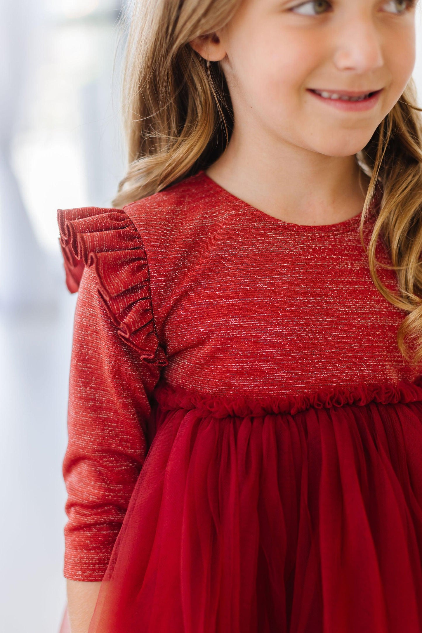 MR Pumpkin Spice Shimmer Tutu Dress