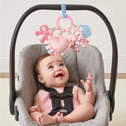 Bitzy Bow Busy Ring Teething Activity Toy