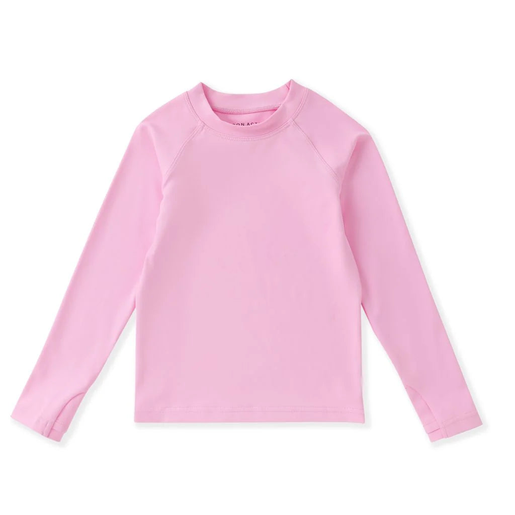 Swoon Kids Bubblegum Pink Top W/ Fingerhole