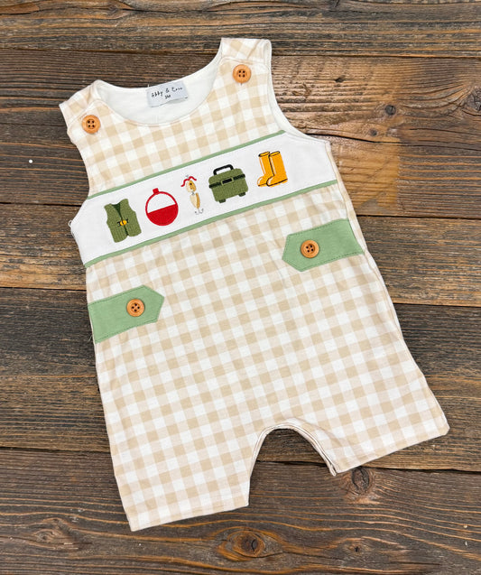 Fishing Gingham Jon Jon