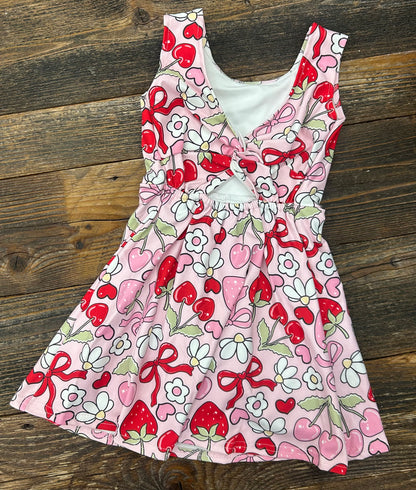 Berry Blissful Athletic Dress