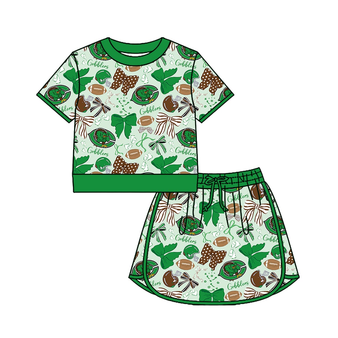 Cuero HIGH SCHOOL SKORT SET - PREORDER