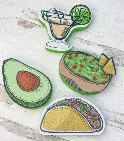 Mudpie Fiesta Sponge Set