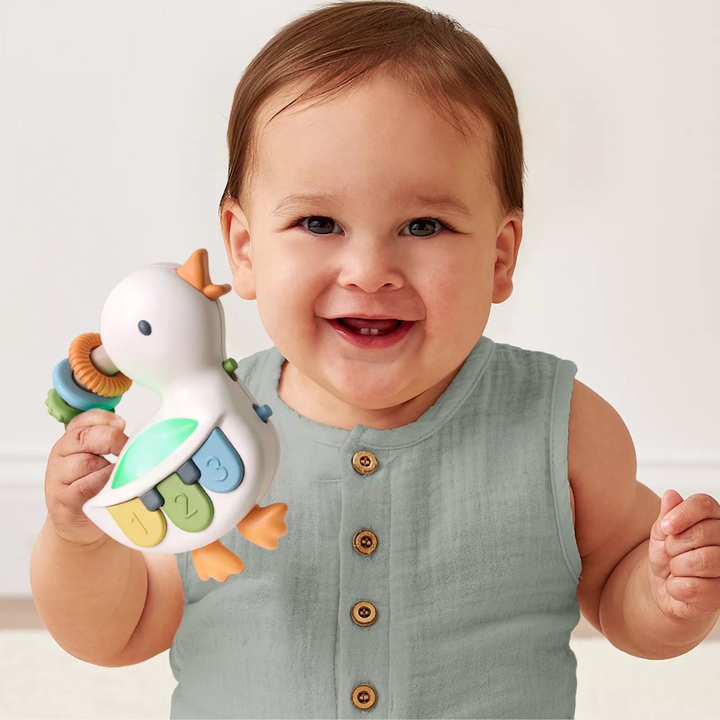 Bitzy Goose Tunes Musical Piano Toy
