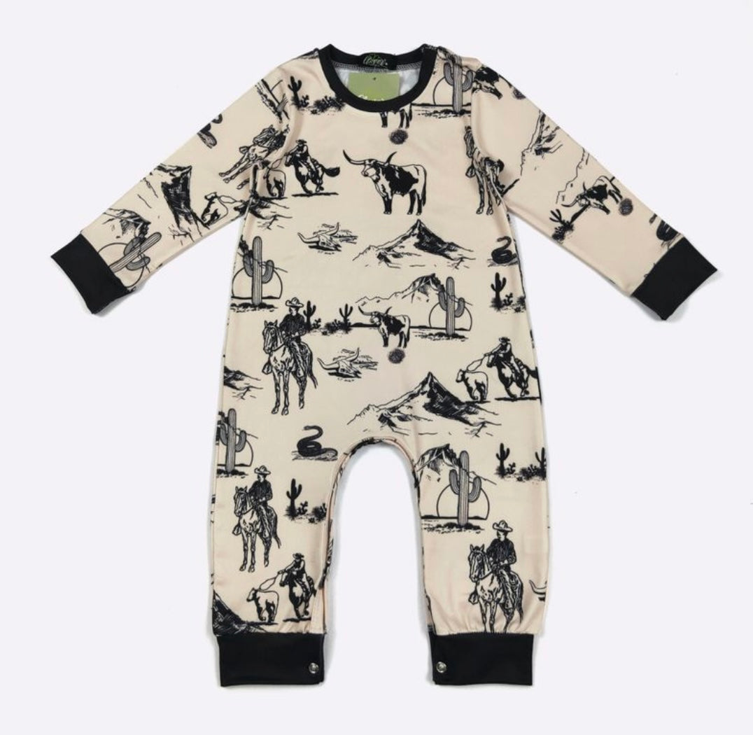 Frontier Boy Romper