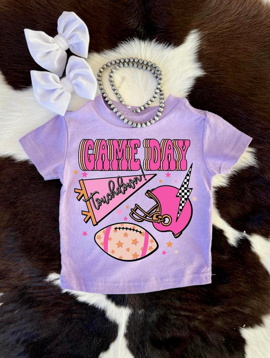 Lilac Game Day Tee