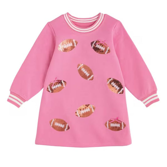 Mudpie Football Sequin Football Dress