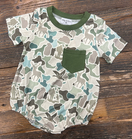 Camo Duck Pocket Bubble