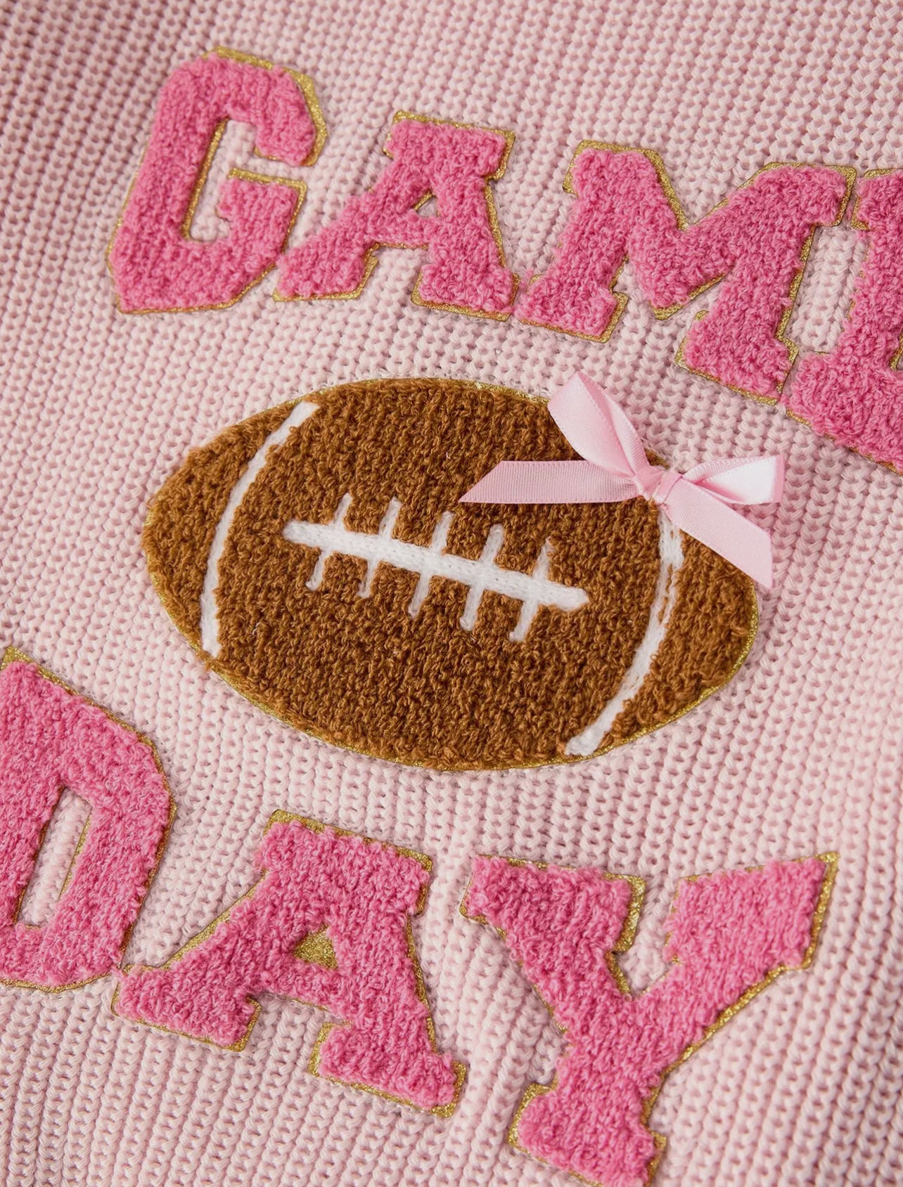 Pink Game Day Pullover