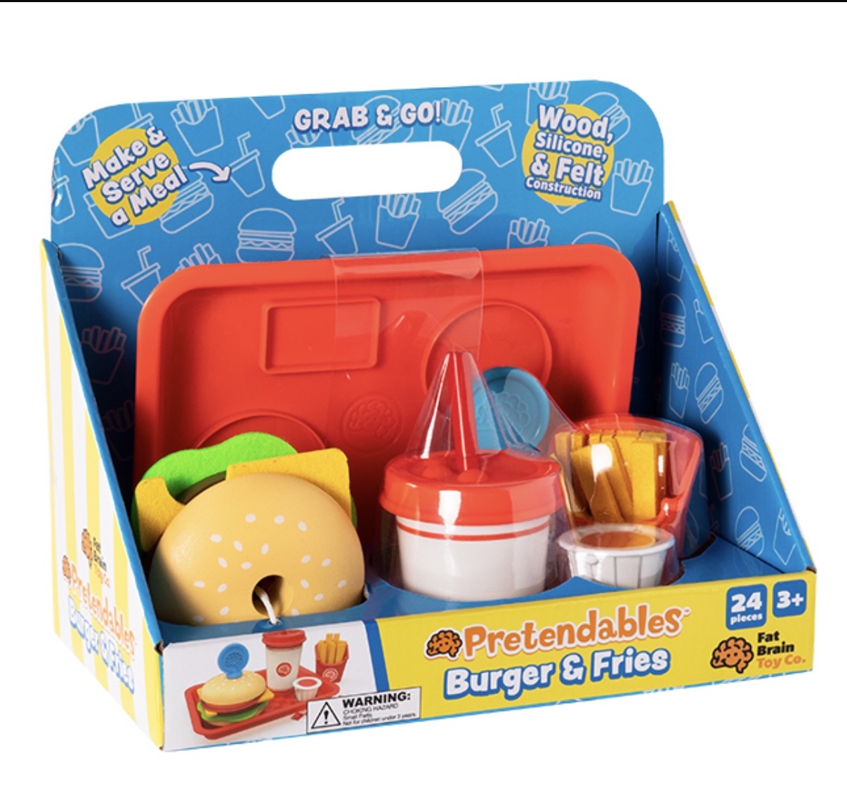Pretendables Burger & Fries