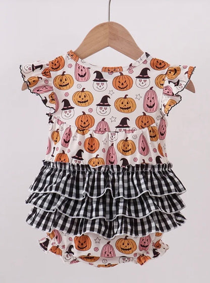 Pumpkin Ruffle Bubble