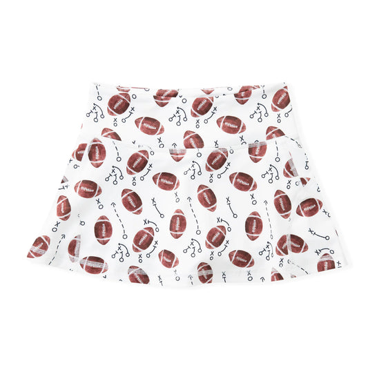 Swoon Active White Football Tennis Skirt
