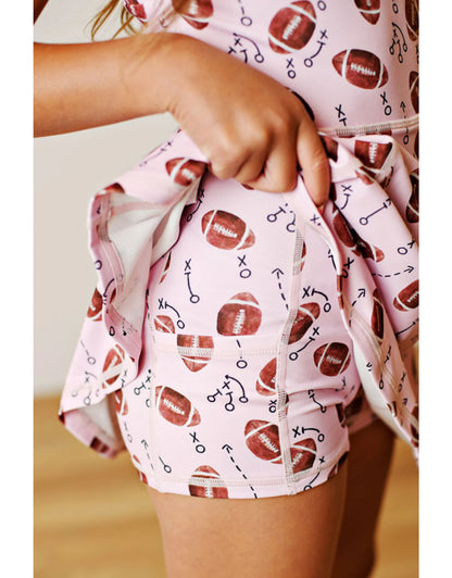 Swoon Active Pink Football Tennis Dress