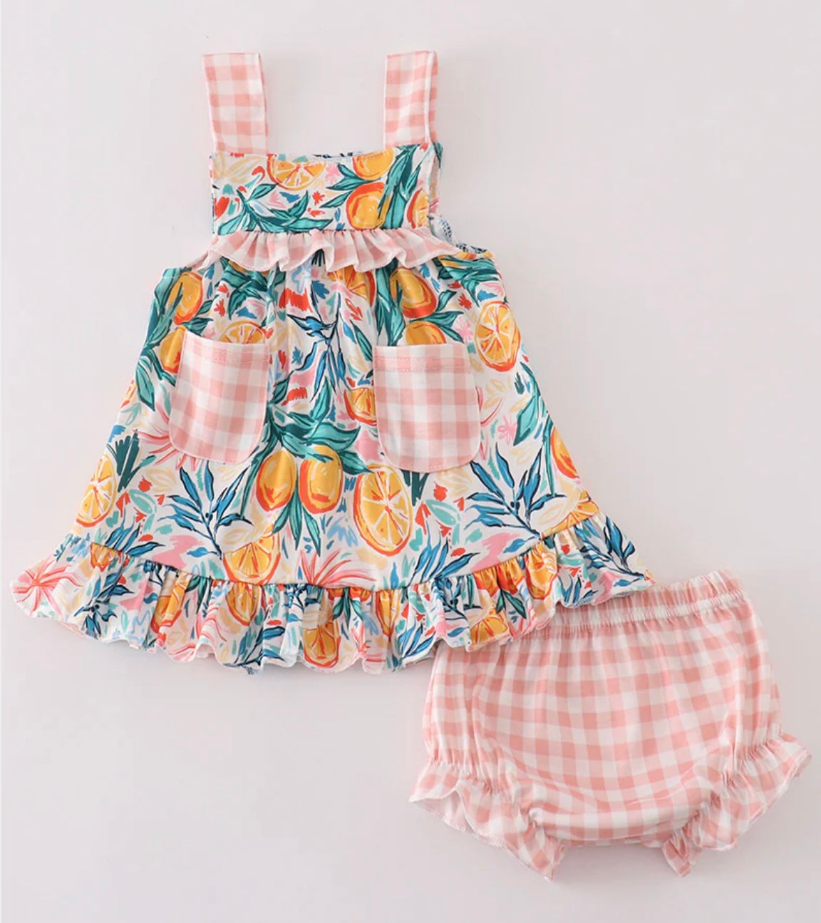 Citrus Bloom Bloomer Set
