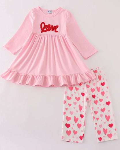 Love Heart Legging Set