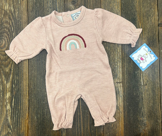 Three Sisters Rainbow Girls Romper