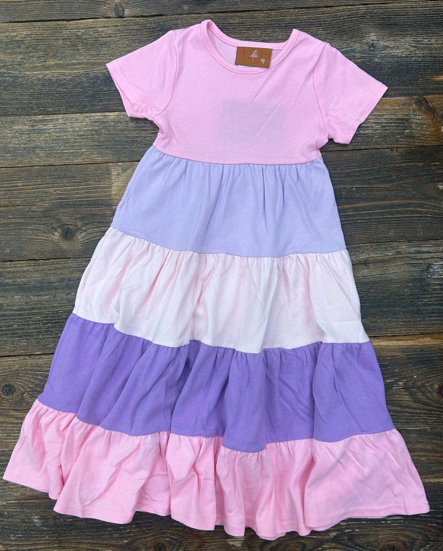 Millie Jay Purple & Pink Maxi