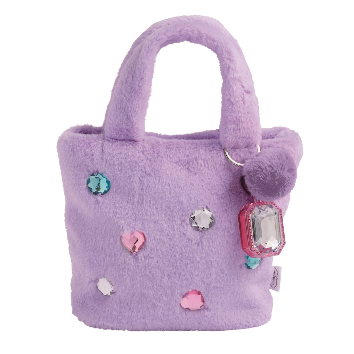 Mudpie Glitzy Purses With LipGloss Keychain