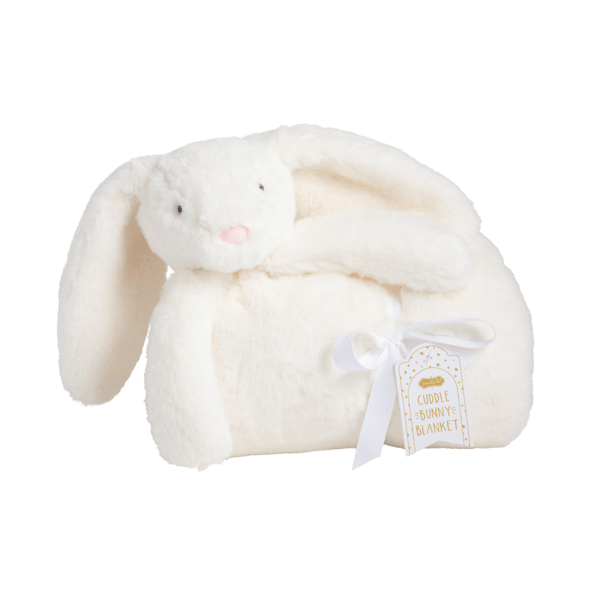 Mudpie Bunny Plush Blanket