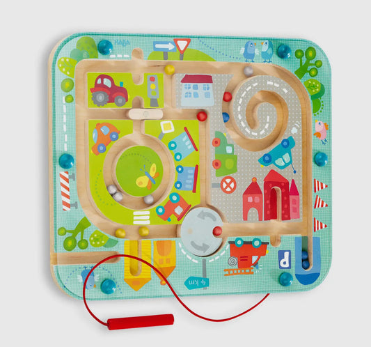 Town Maze Magnetic Puzzle