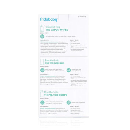 FridaBaby Breathe Easy Kit - The Sick Day Essentials