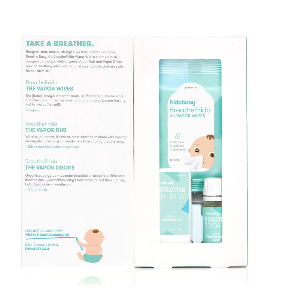 FridaBaby Breathe Easy Kit - The Sick Day Essentials