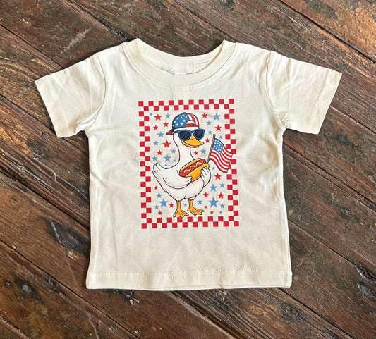 4th of July Duck Tee