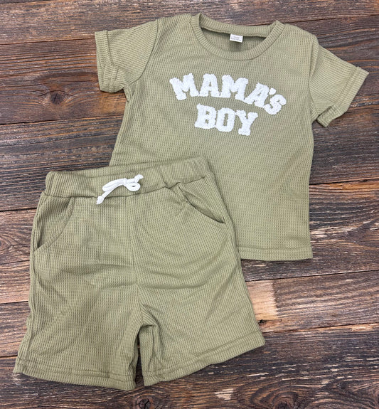 Mama's Boy Short Set