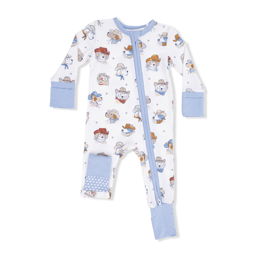 Angel Dear Cowdogs Convertible Romper