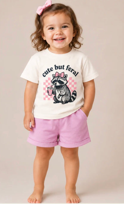 Pink Cute But Feral Set