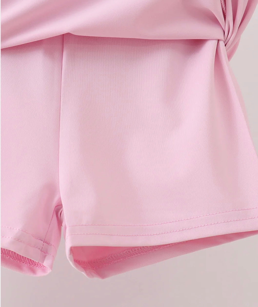 Pink Active Skort Set