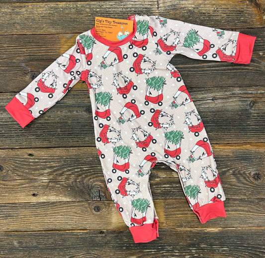 Cozy Coupe Christmas Romper