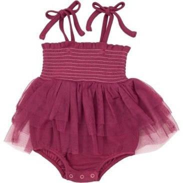 Angel Dear Ribbed Rose Bud Tutu Bubble